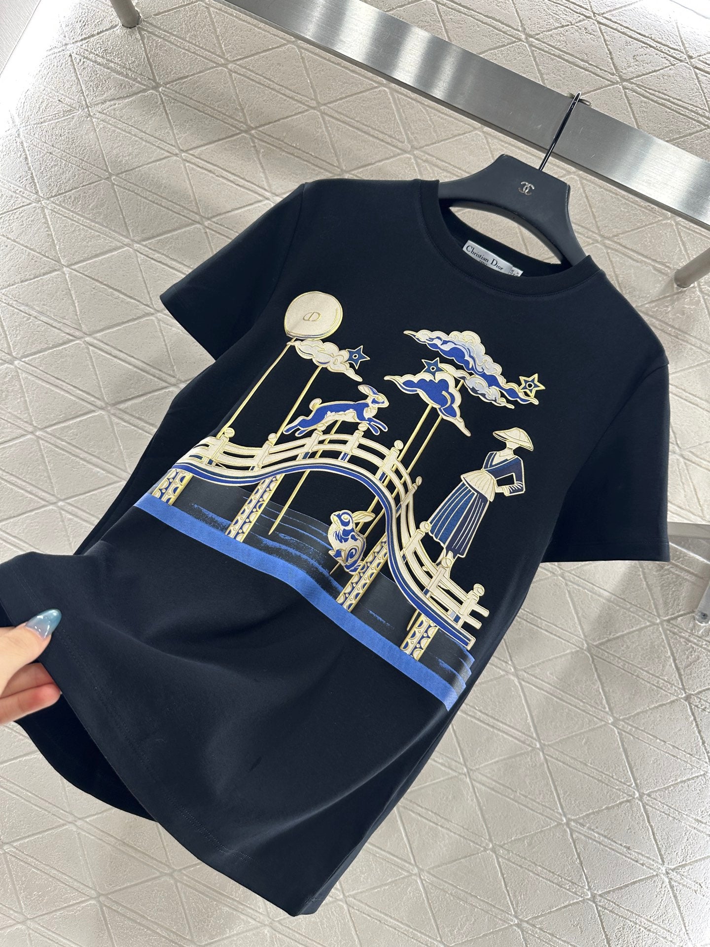 CD 25fw printed t-shirt