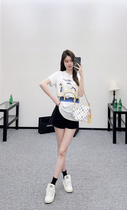 CD 25fw printed t-shirt