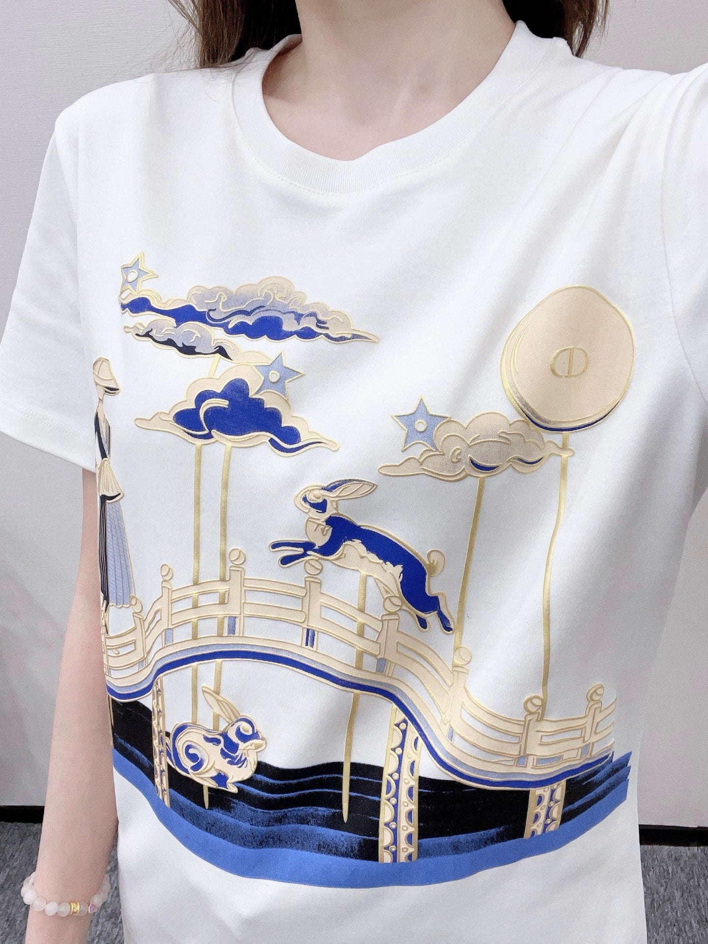 CD 25fw printed t-shirt