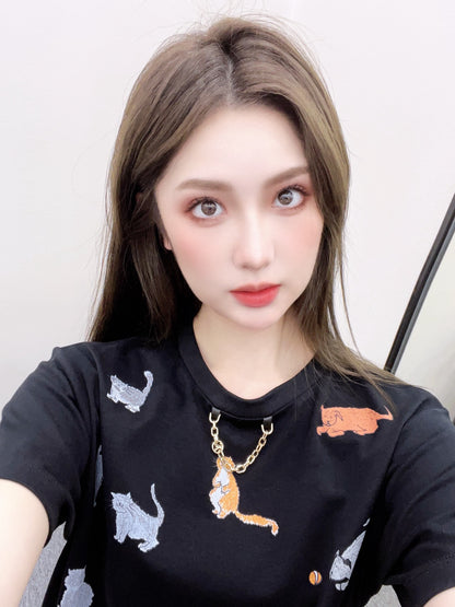 Louis 25fw  printed t-shirt