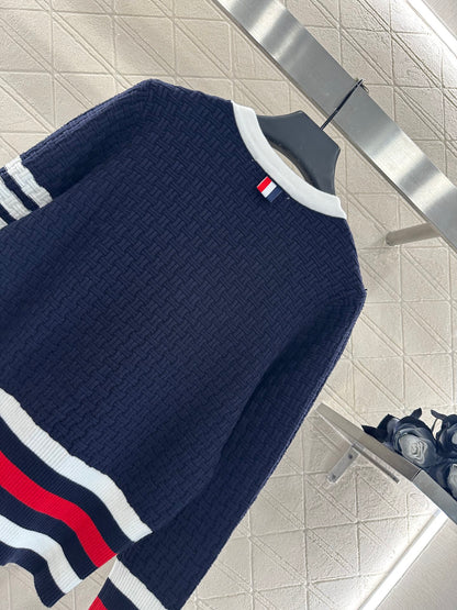 Tho 25fw embroidered cardigan