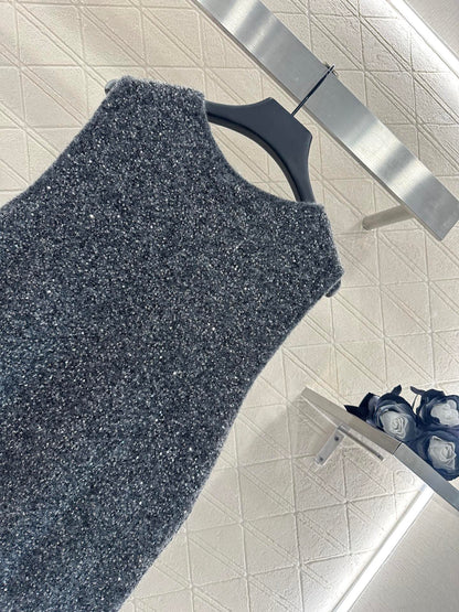 Chan 25fw knitted vest