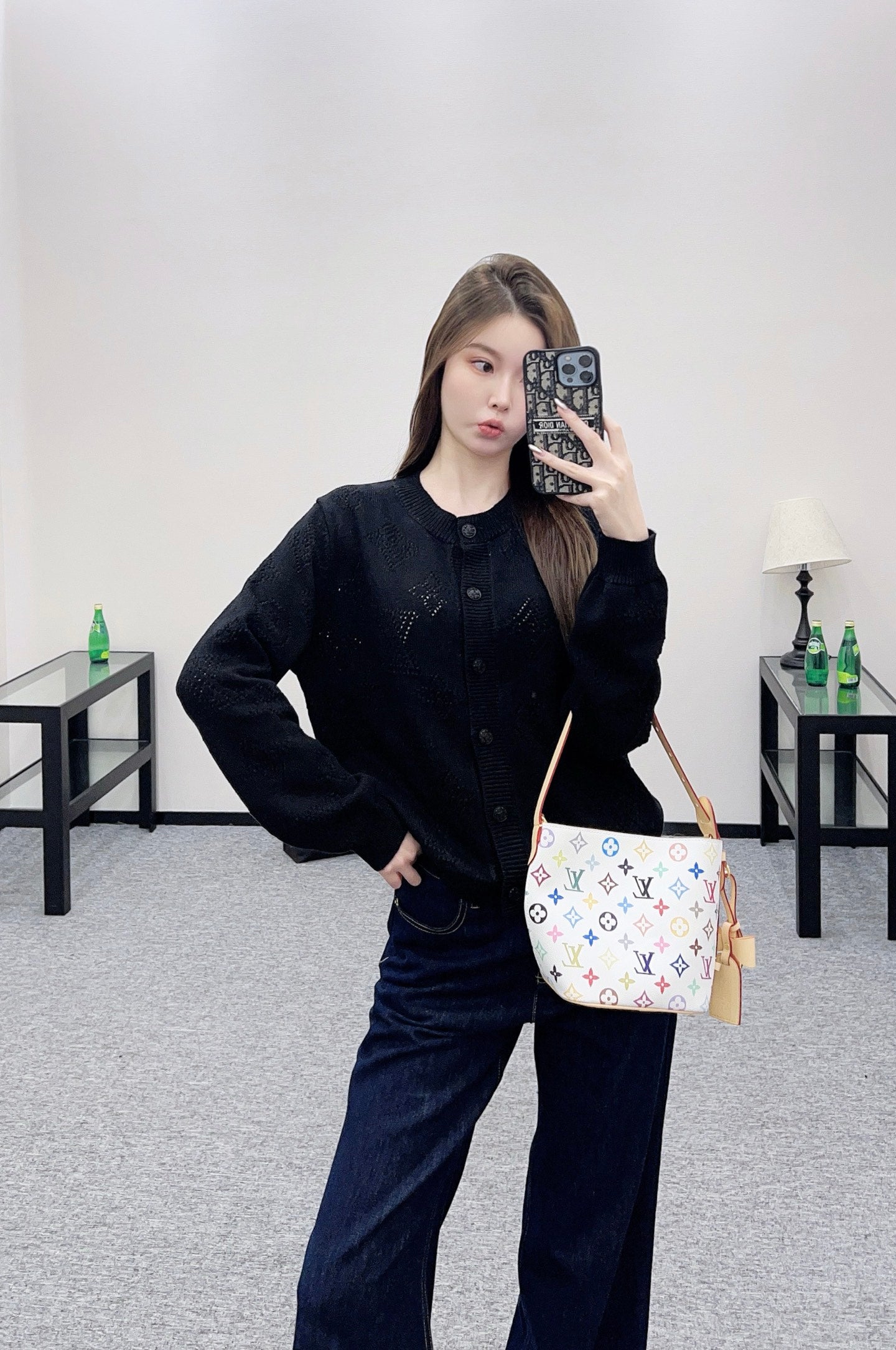 Louis 25fw all-match cardigan