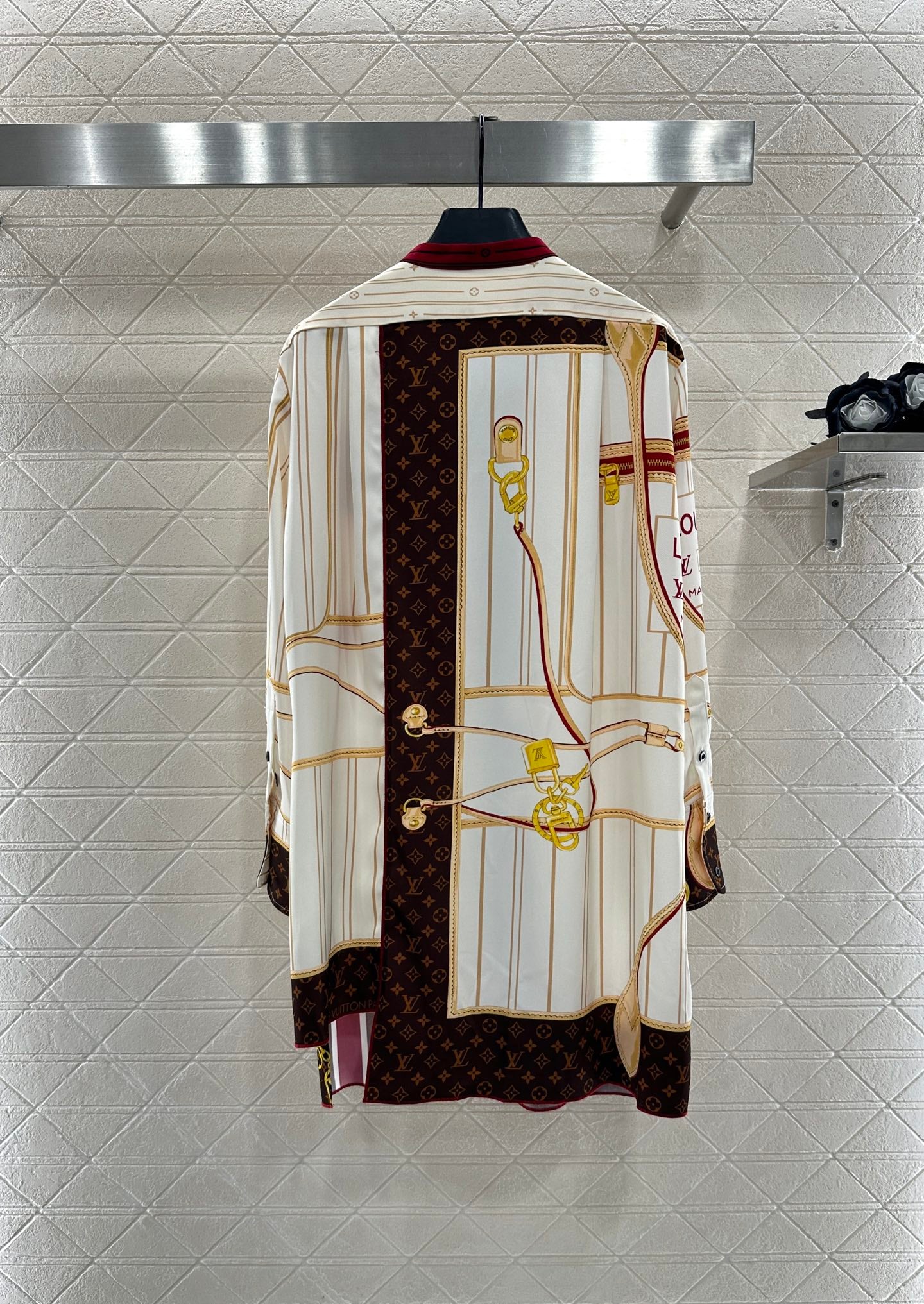 Louis 25fw printed shirt