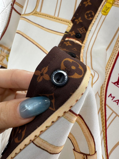 Louis 25fw printed shirt