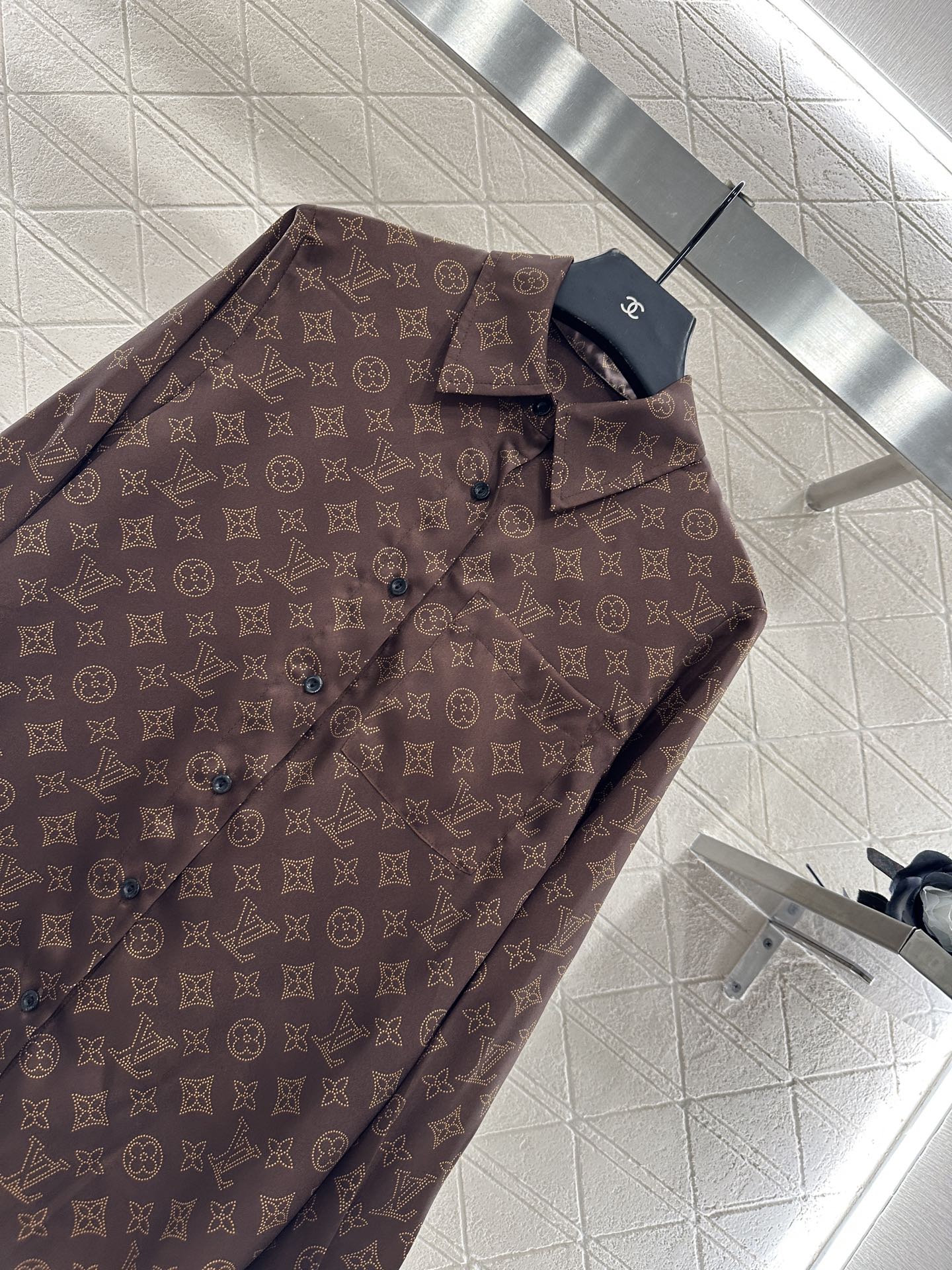 Louis 25fw printed suit