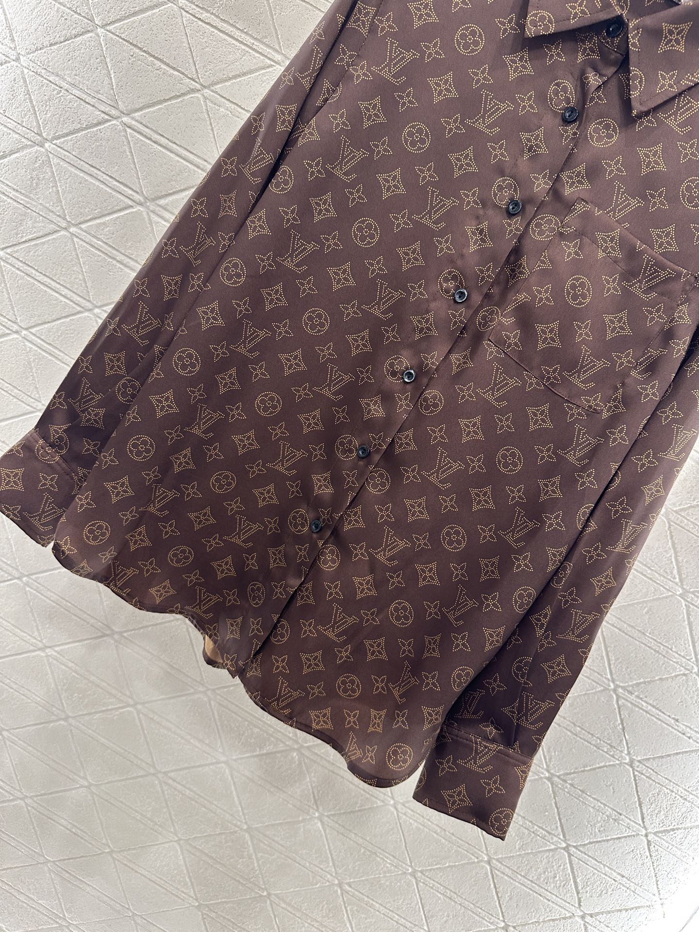 Louis 25fw printed suit