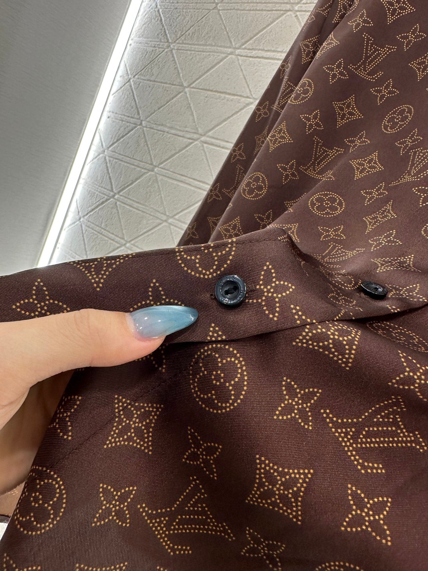 Louis 25fw printed suit