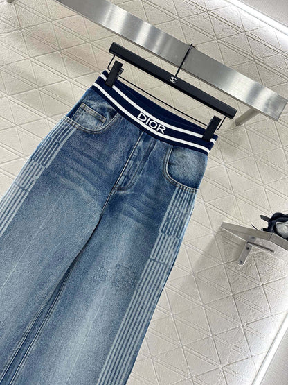 CD 25fw leisure jeans