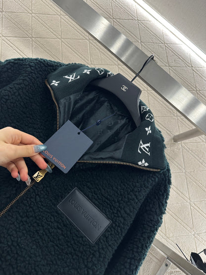 Louis 25fw plush jacket