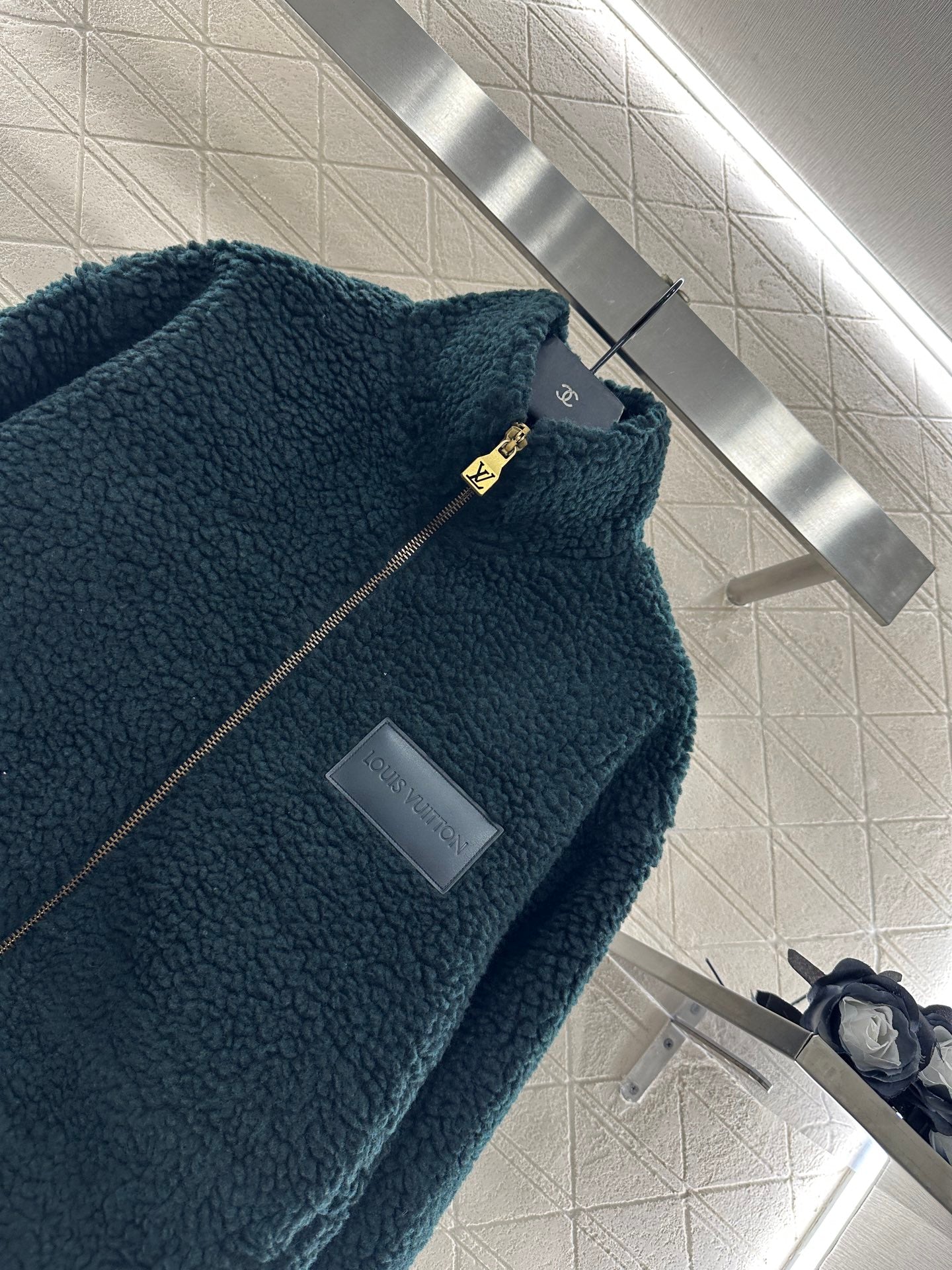 Louis 25fw plush jacket