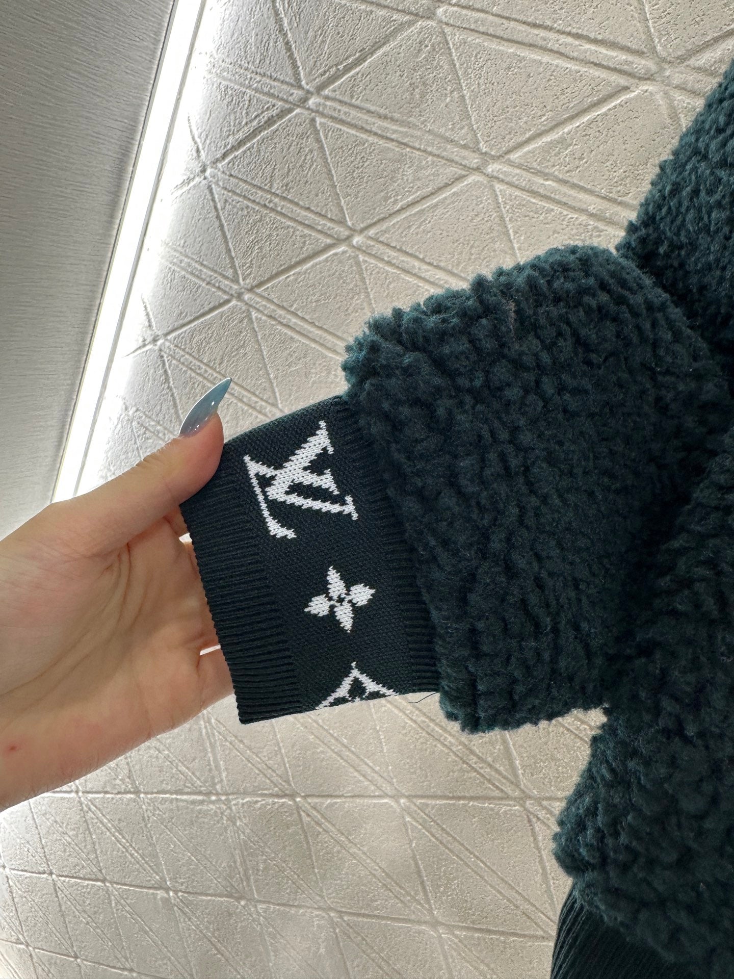 Louis 25fw plush jacket