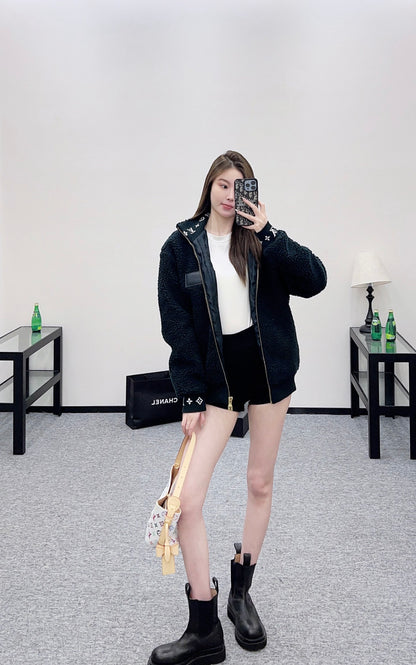 Louis 25fw plush jacket