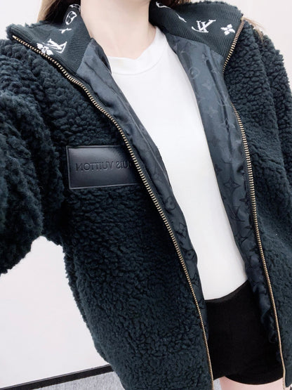 Louis 25fw plush jacket