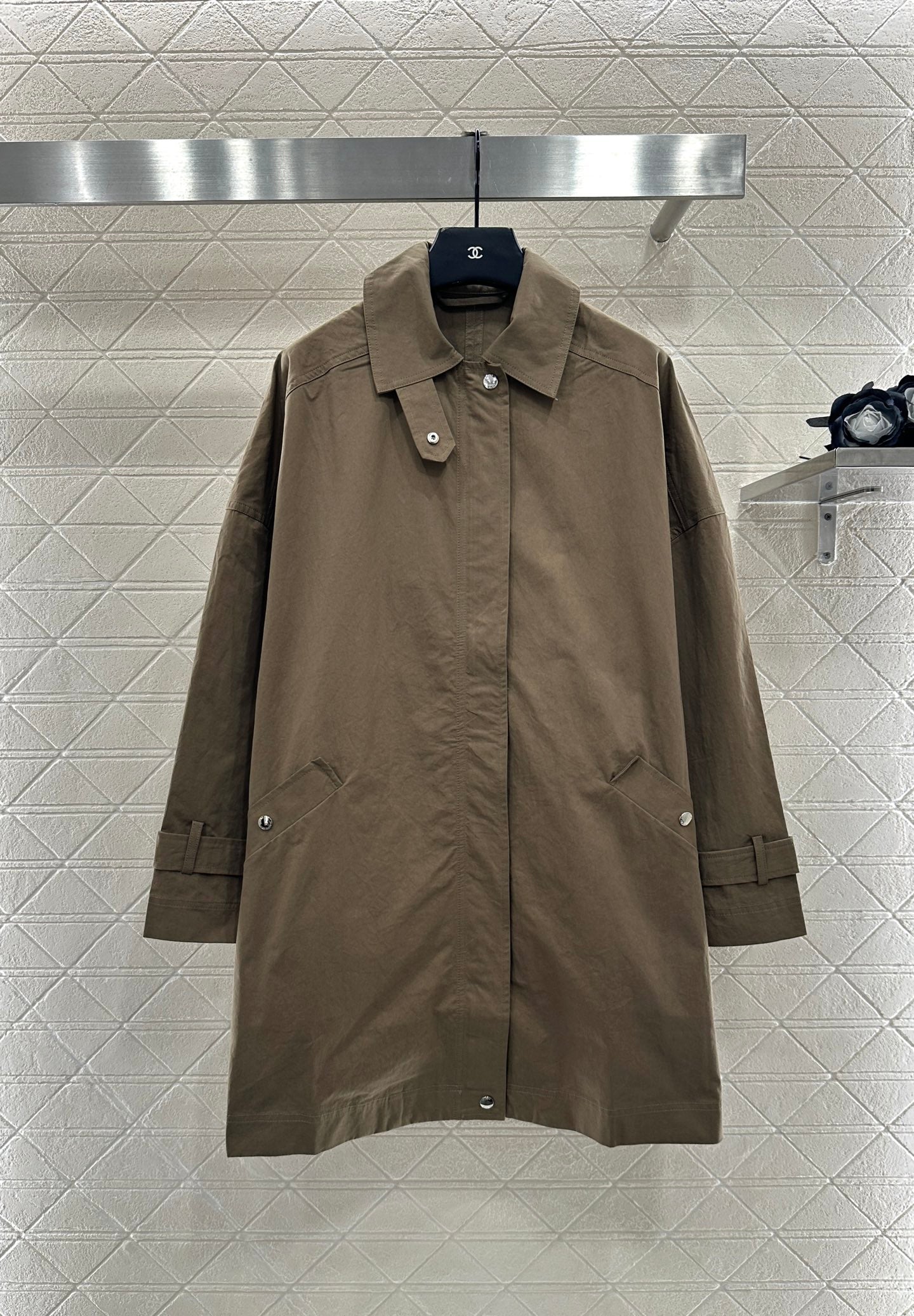 Totem 25fw trench coat