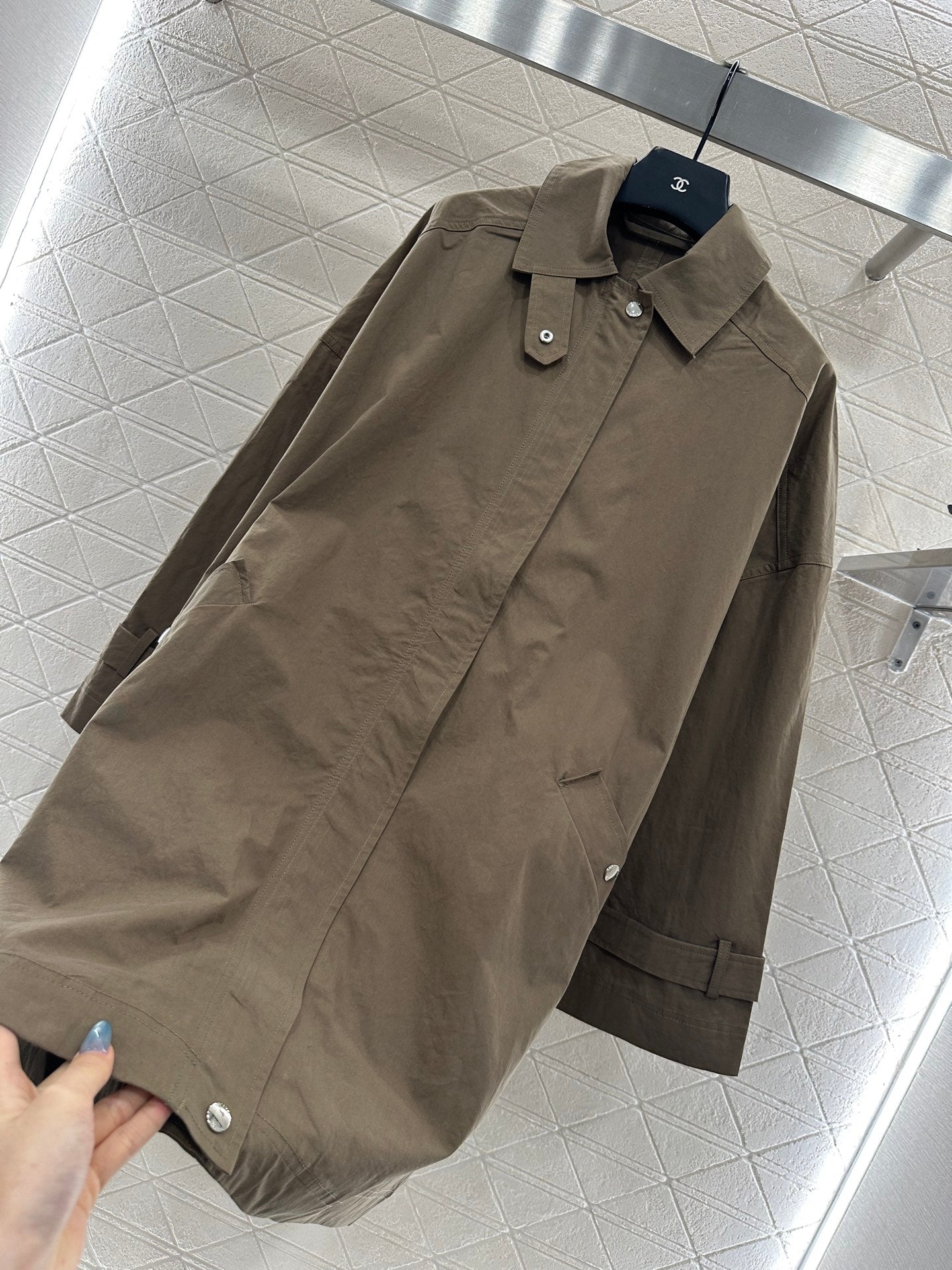 Totem 25fw trench coat