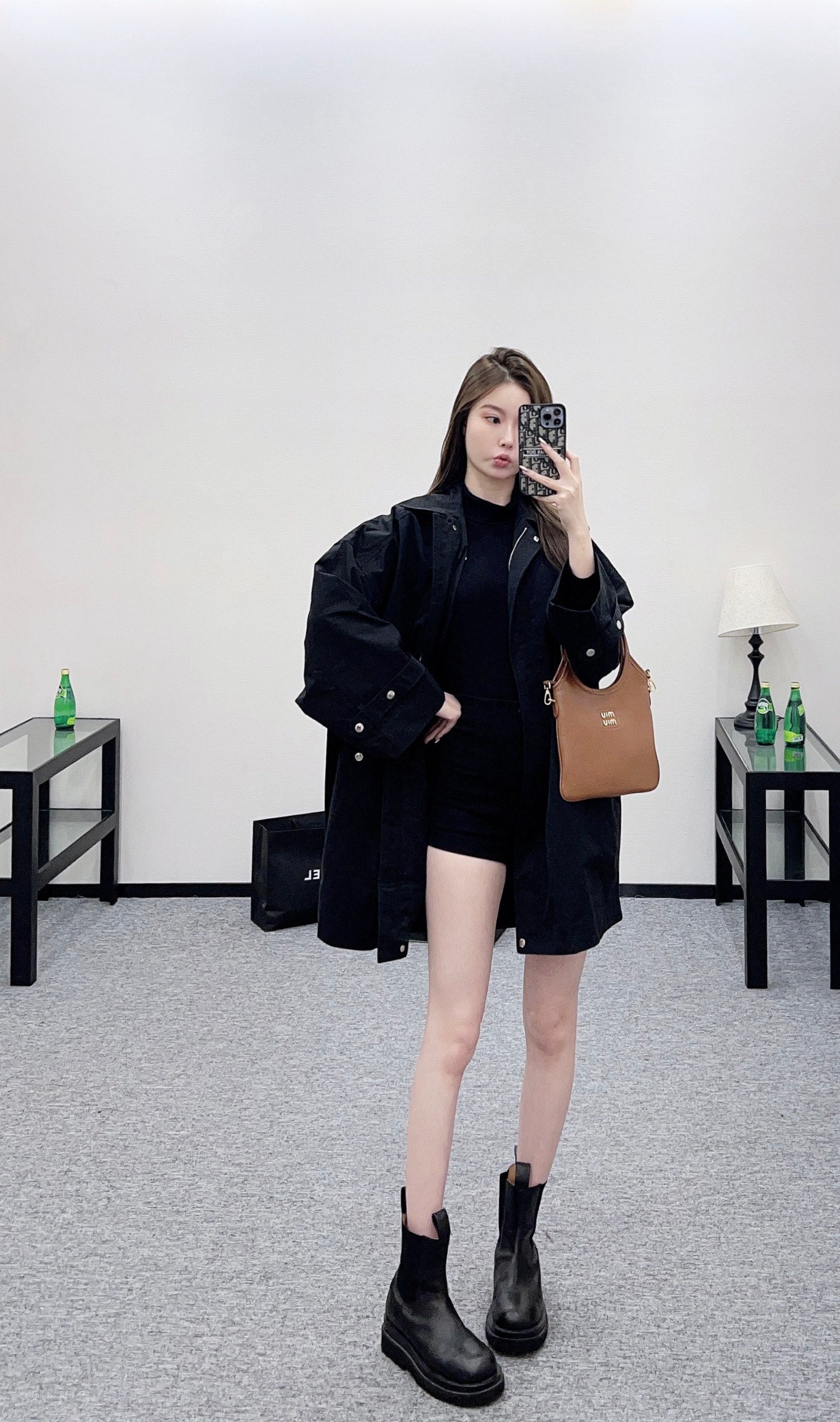 Totem 25fw trench coat