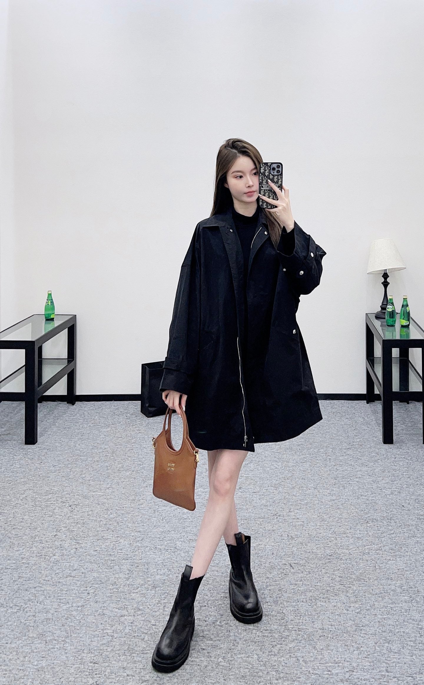 Totem 25fw trench coat