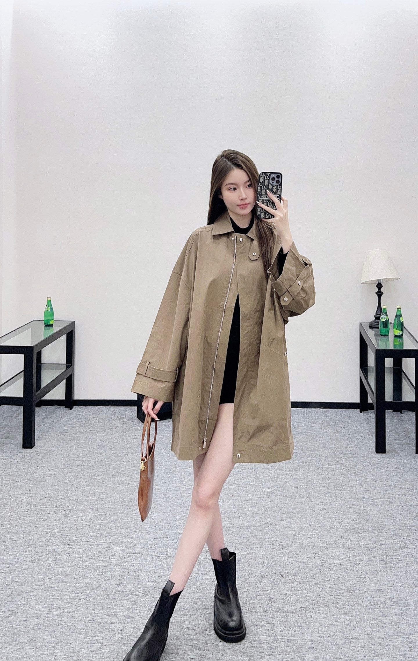 Totem 25fw trench coat