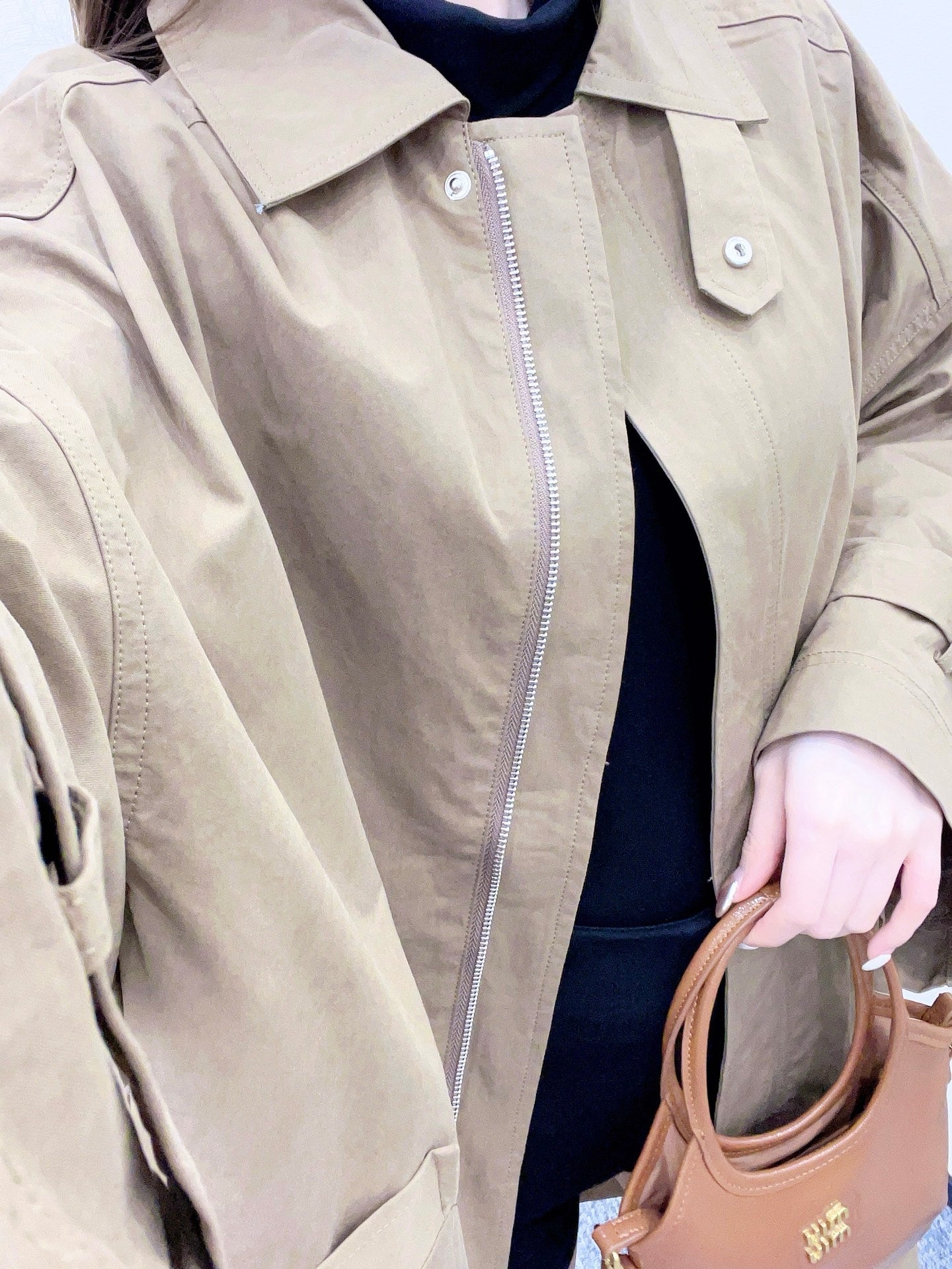 Totem 25fw trench coat