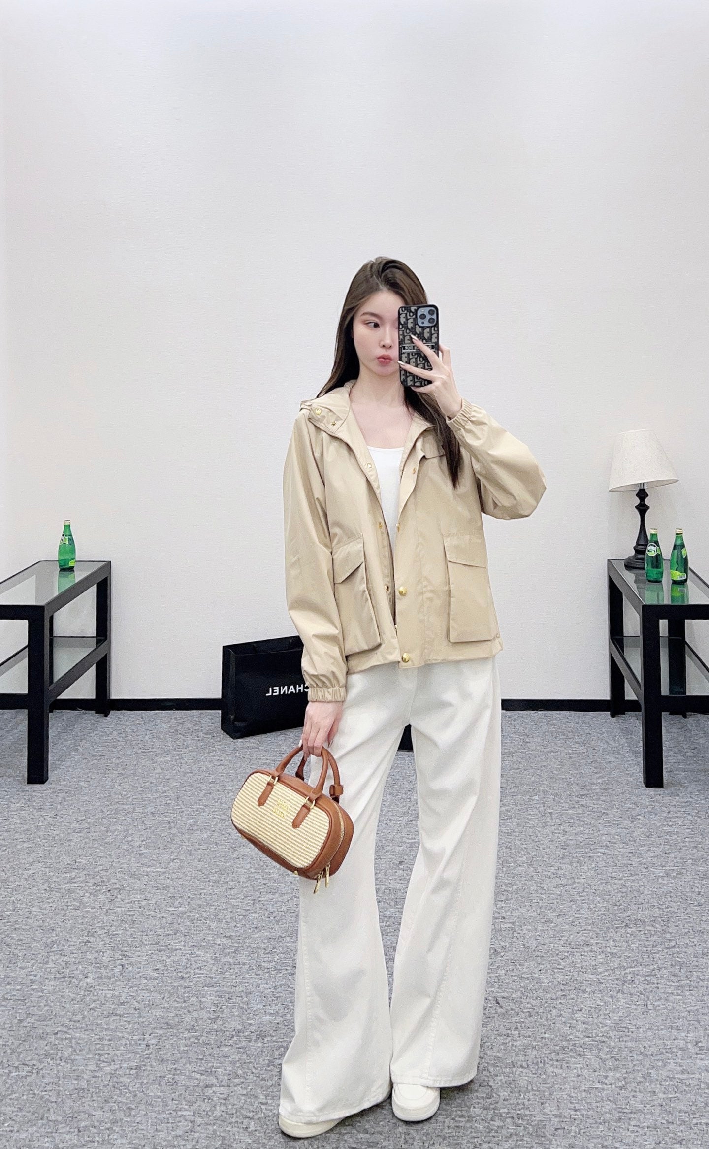 Loro 25fw trench coat