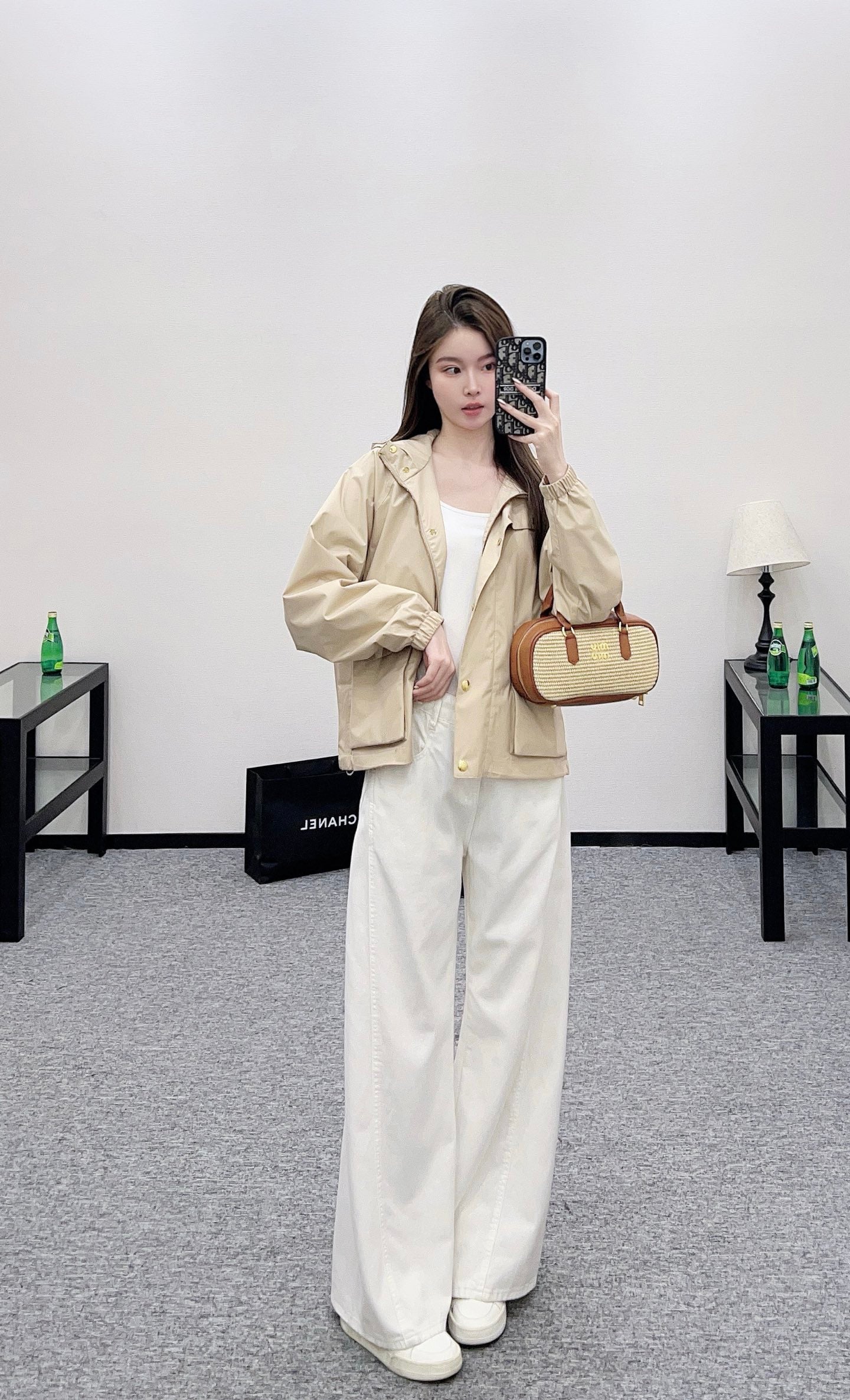 Loro 25fw trench coat