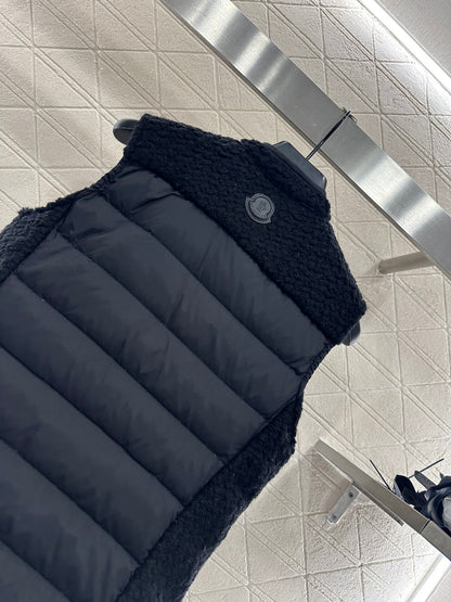 Mon 25fw splicing vest