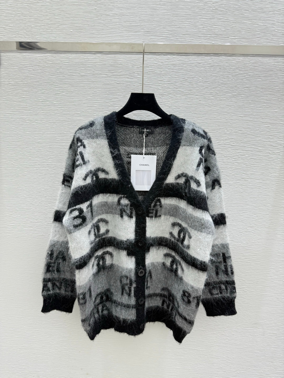 Chan 25fw mohair cardigan