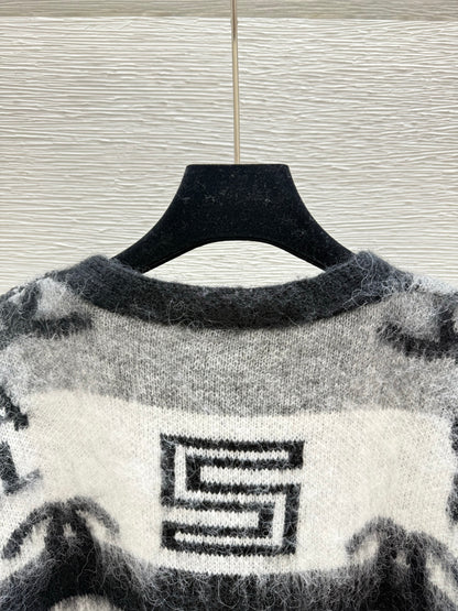 Chan 25fw mohair cardigan