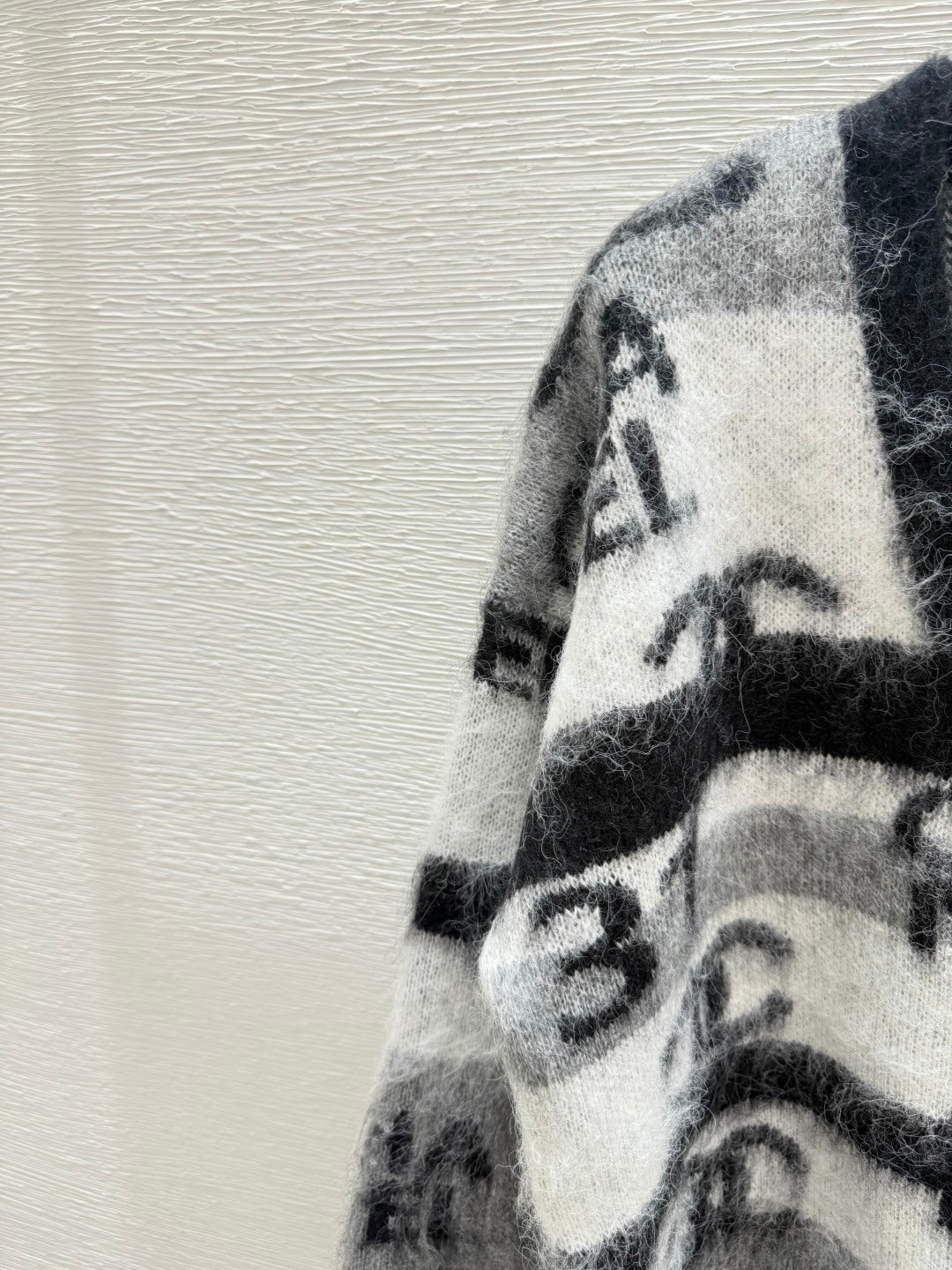 Chan 25fw mohair cardigan