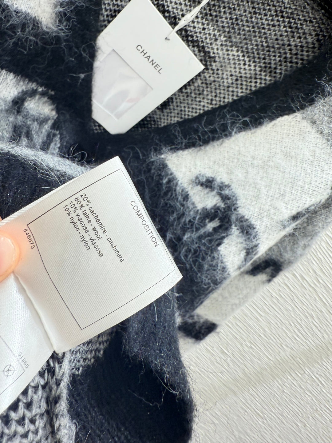 Chan 25fw mohair cardigan