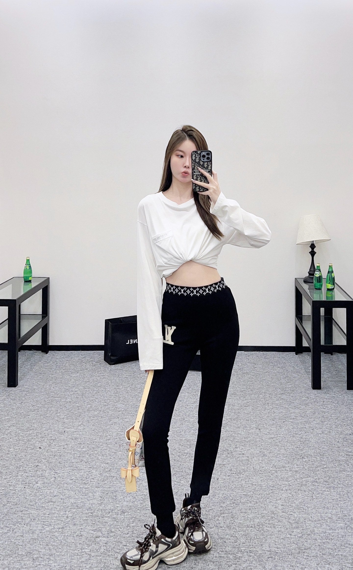Louis 25fw jacquard pants