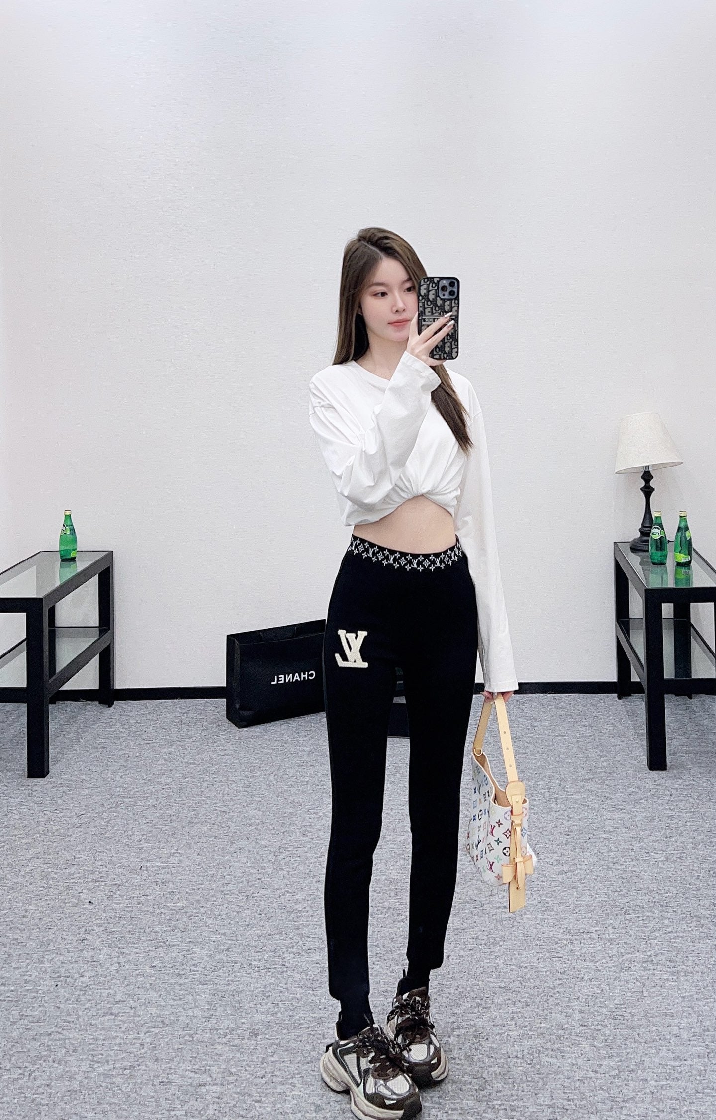 Louis 25fw jacquard pants