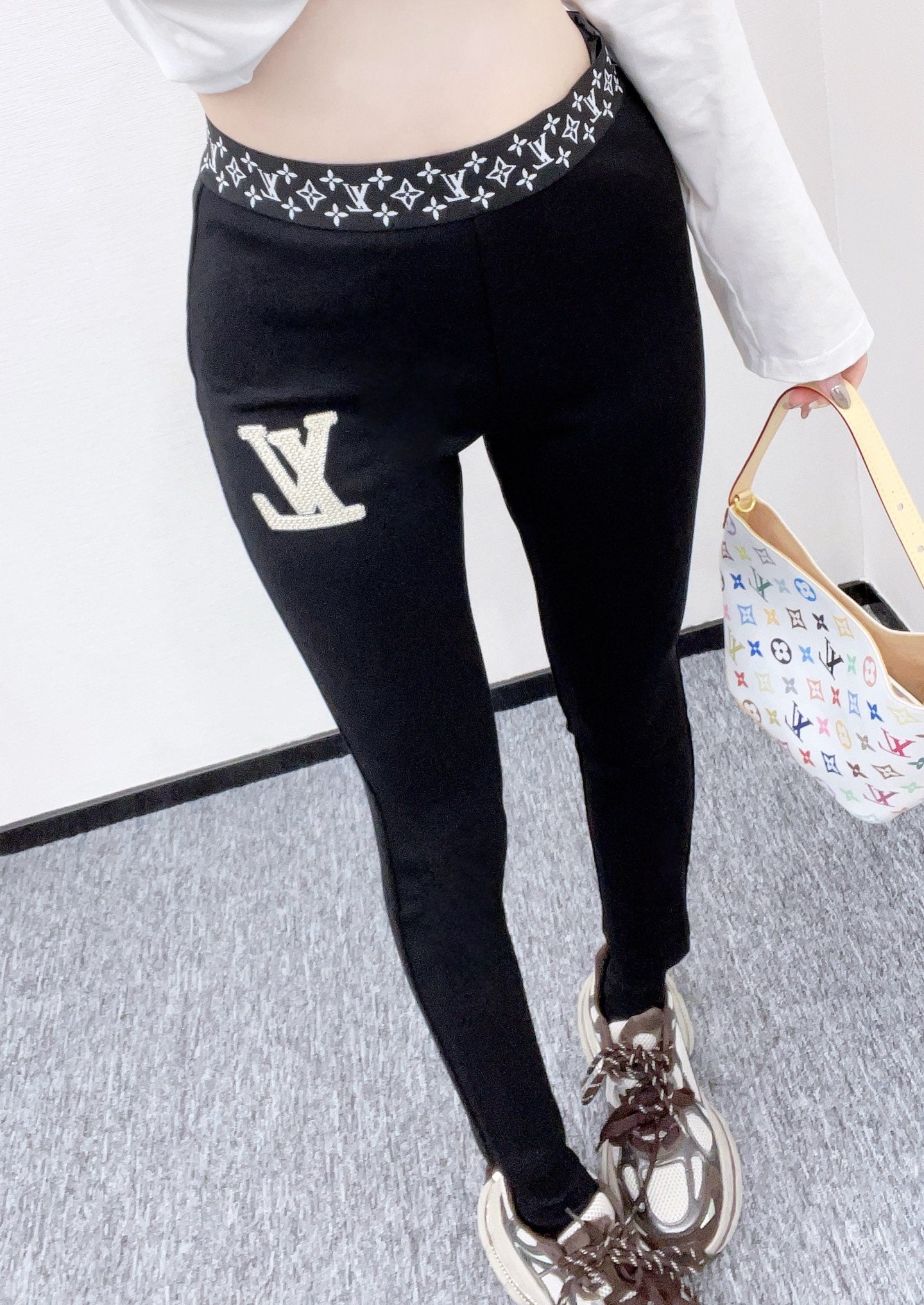 Louis 25fw jacquard pants