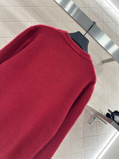 Guc 25fw embroidered sweater