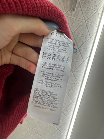 Guc 25fw embroidered sweater
