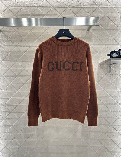 Guc 25fw embroidered sweater