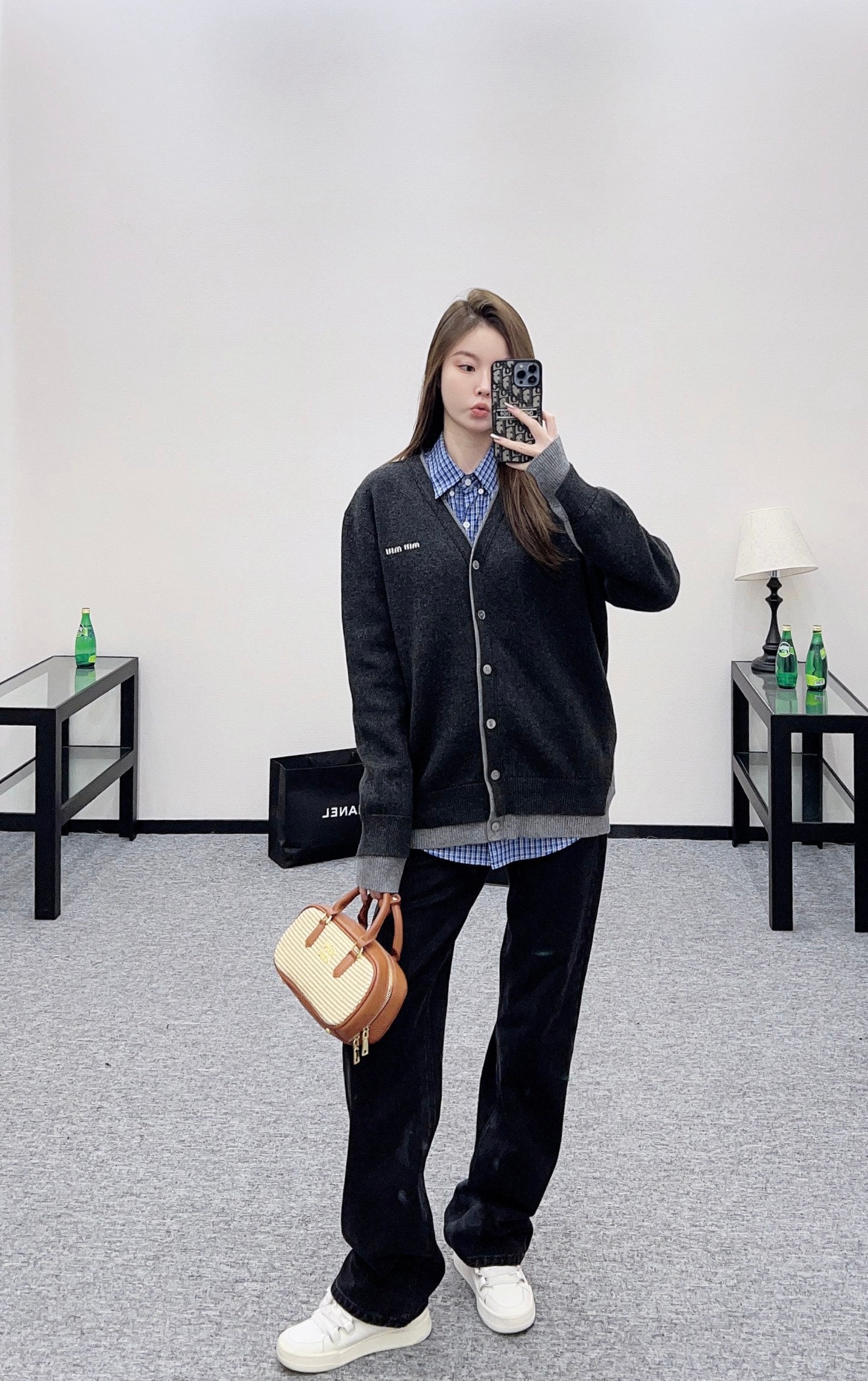 Miu 25fw leisure cardigan