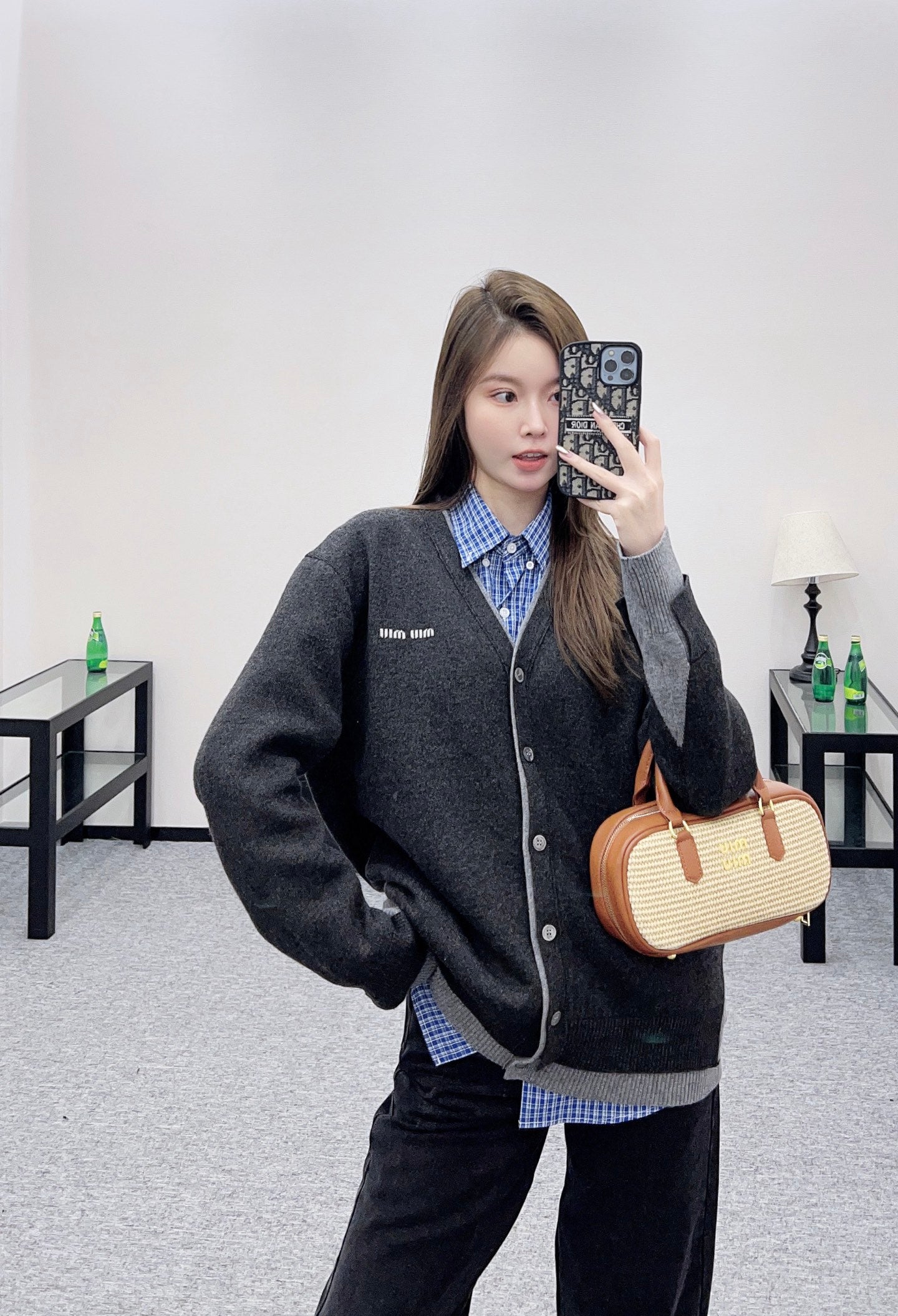 Miu 25fw leisure cardigan