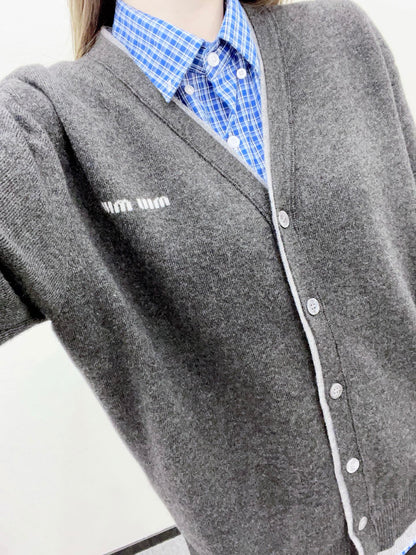 Miu 25fw leisure cardigan