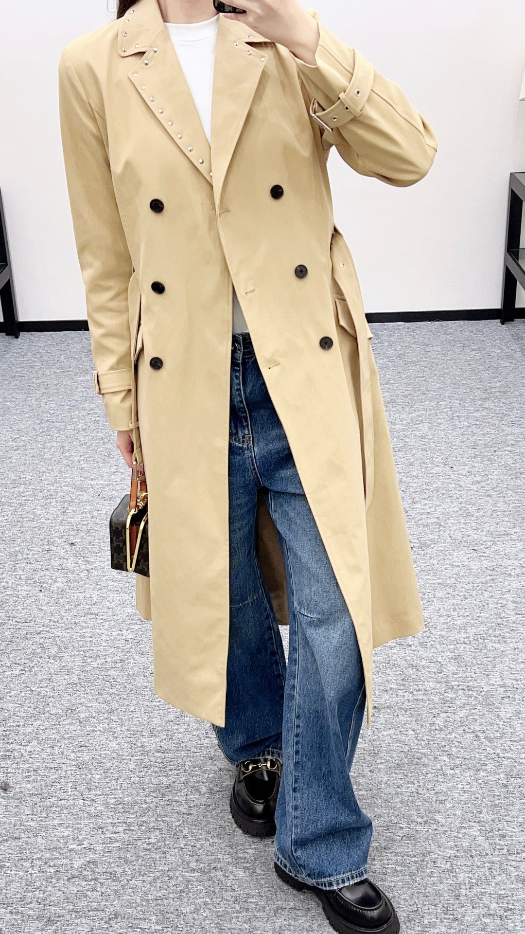 CD 25fw trench coat