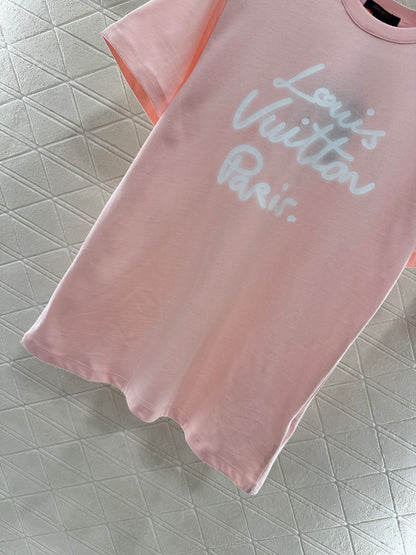 Louis 25fw printed t-shirt