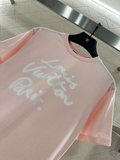 Louis 25fw printed t-shirt