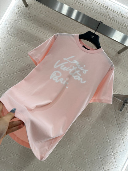 Louis 25fw printed t-shirt