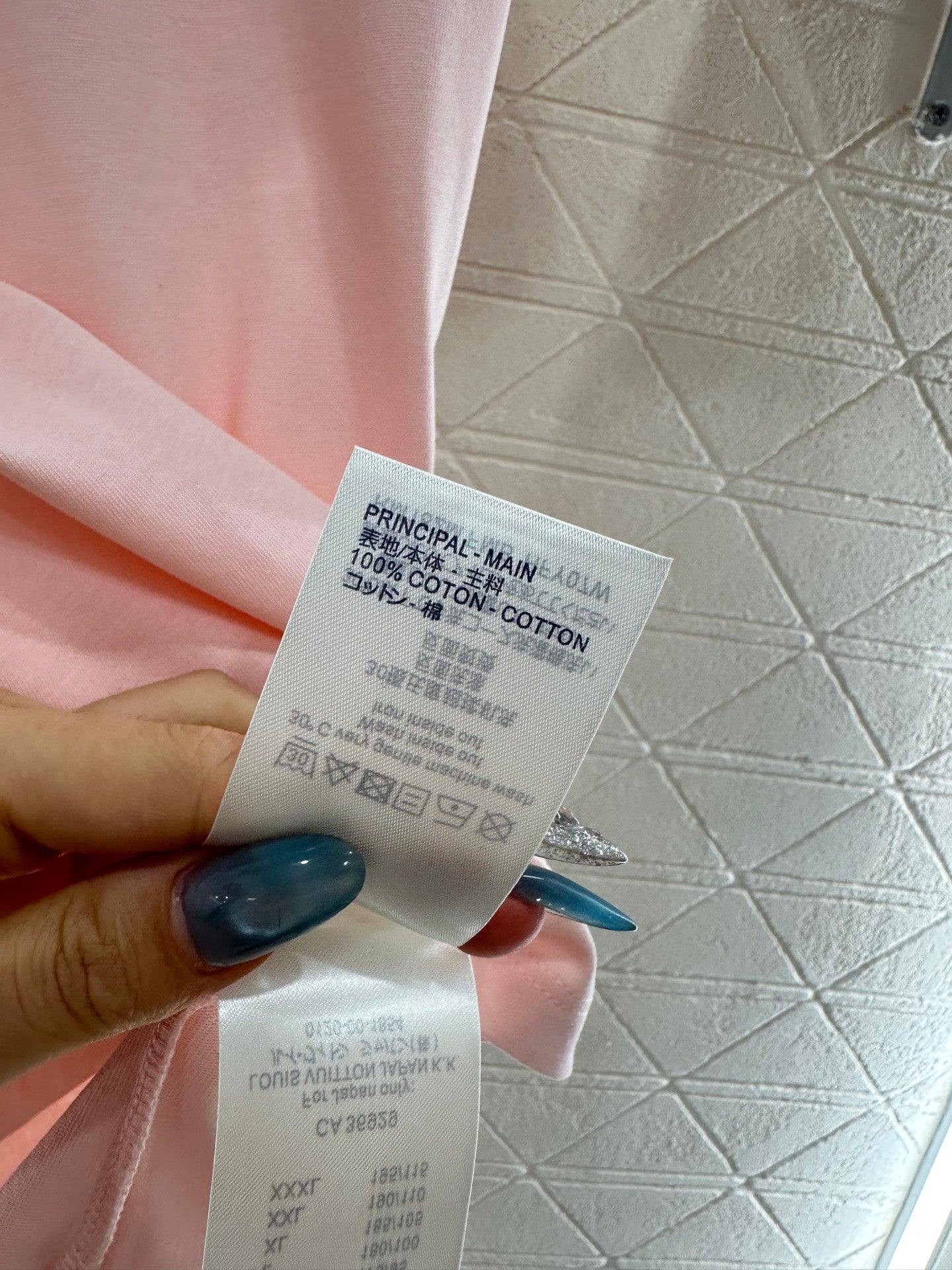 Louis 25fw printed t-shirt