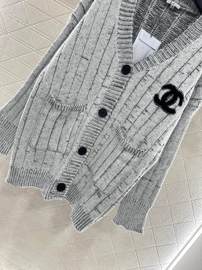 Chan 25fw knitted cardigan