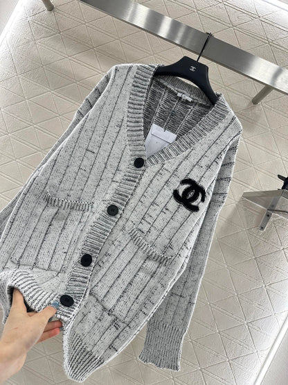 Chan 25fw knitted cardigan