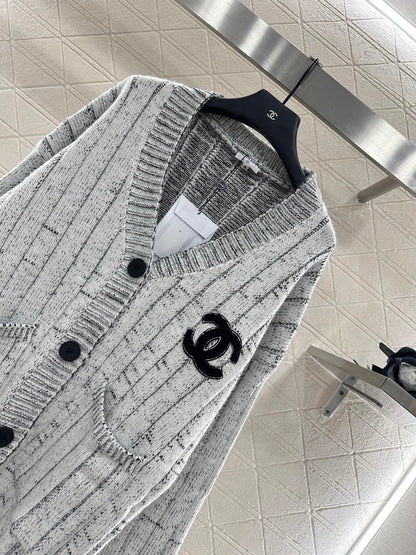 Chan 25fw knitted cardigan