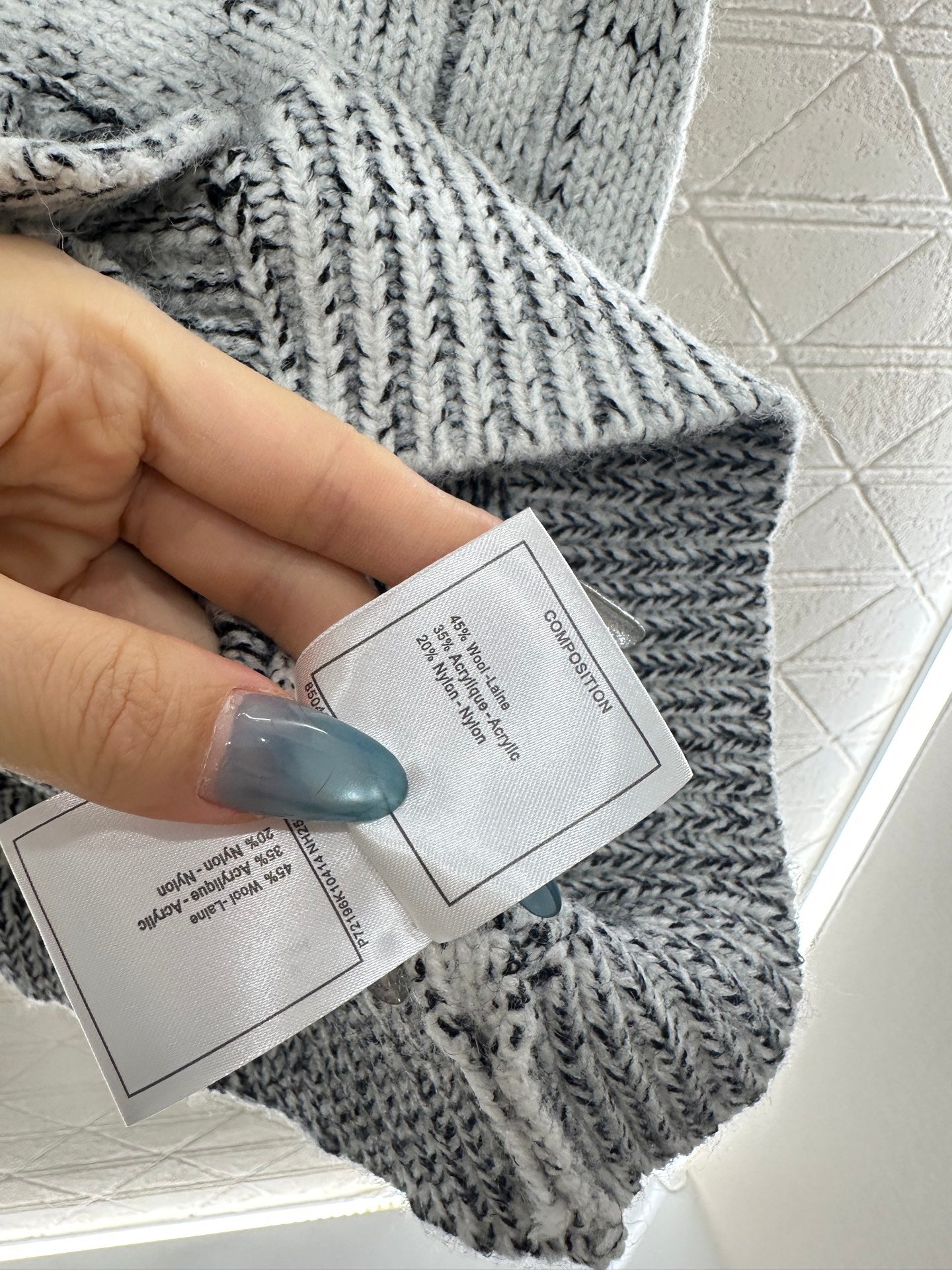 Chan 25fw knitted cardigan