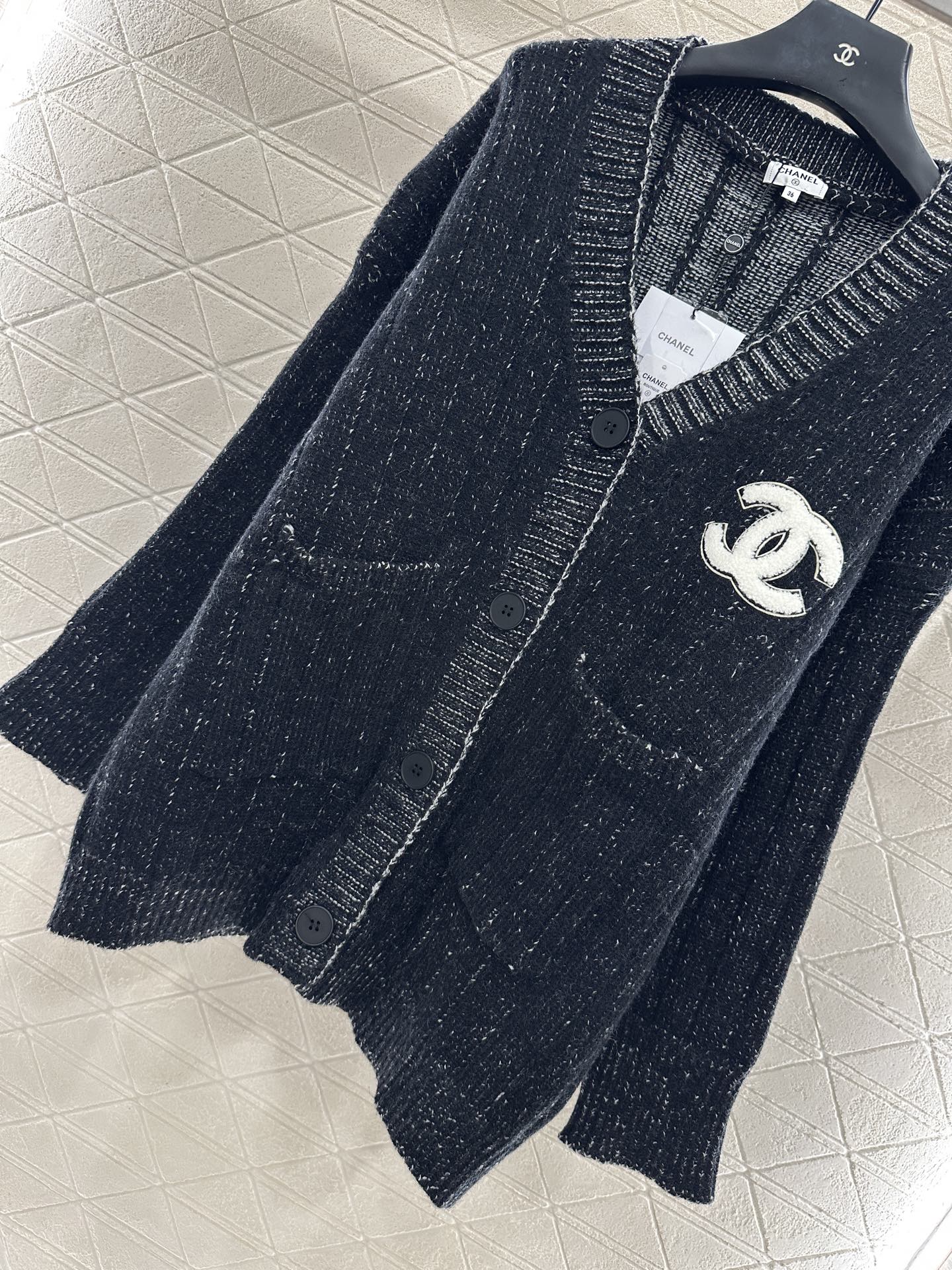 Chan 25fw knitted cardigan